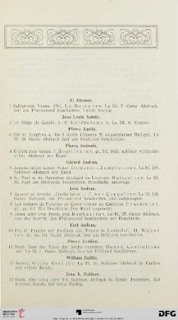 F. Aliamet – L. Zutman (Nr. 1-441)