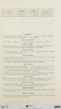 F. Aliamet – L. Zutman (Nr. 1-441)