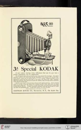 Eastman Kodak Co. [3A Special Kodak Camera]