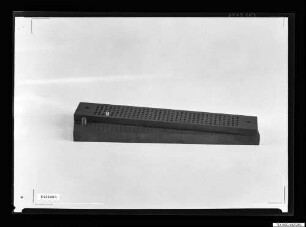 Dioden OA 625, Kantaktierungsfenn; Foto 1964