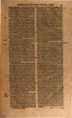 Commentaria In Salomonis Proverbia