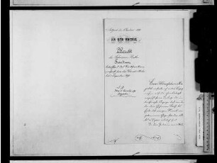 Berichte über unerledigte Gegenstände (1891-1911)