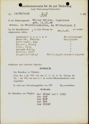 Müller, Walter