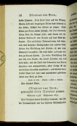 Oktavius van Veen, gemeiniglich Otto Vaenius genannt