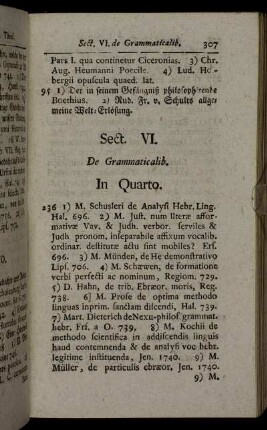Sect. VI. De Grammaticalib.
