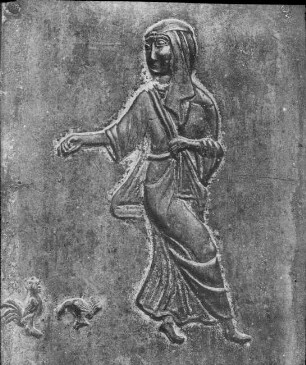 Augsburg, Dom, Bronzetür (Detail). Diözesanmuseum St. Afra