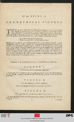 Of the study of geometrical figures