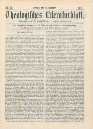 409-411 Zur Apologie der Wunder