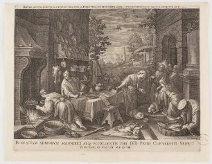 Das Gastmahl des reichen Mannes und Lazarus