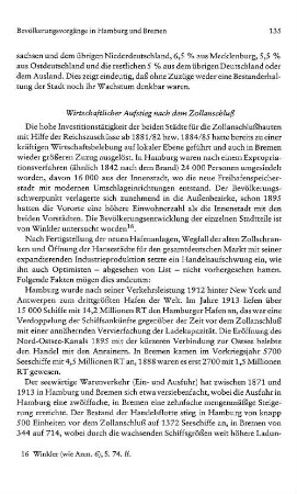 Wirtschaftlicher Aufstieg nach dem Zollanschluß