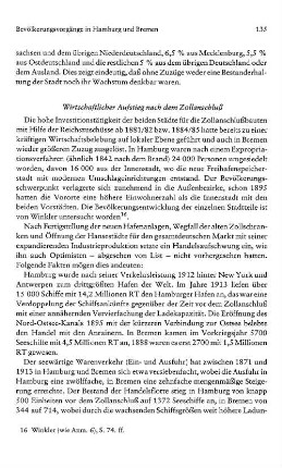 Wirtschaftlicher Aufstieg nach dem Zollanschluß