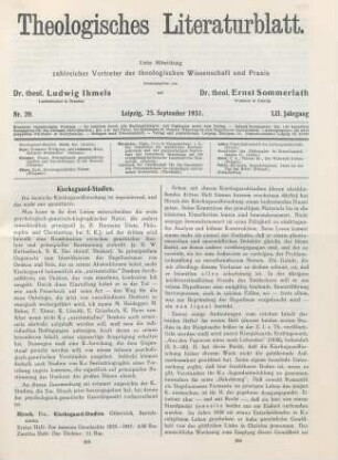 305-311 Kierkegaard-Studien