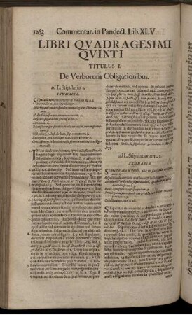Libri Quadragesimi Quinti.