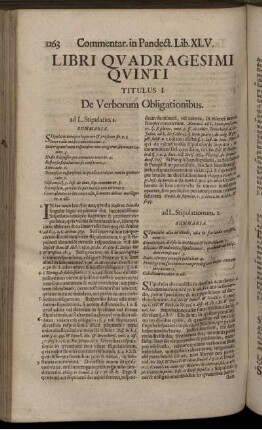 Libri Quadragesimi Quinti.