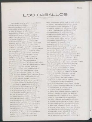 Los caballos