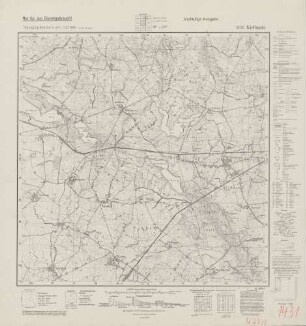 2878 Kielbasin, Topographische Karte 1:25000 (4cm - Karte)