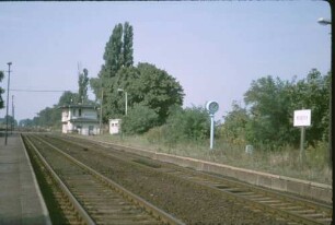 Neugarten Empfangsgebäude Stw Bahnsteig