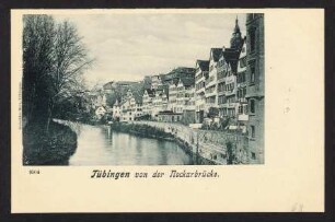 68, Tübingen von der Neckarbrücke.