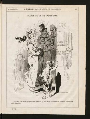 Scènes de la vie parisienne
