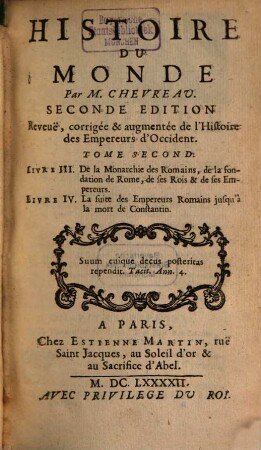 Histoire Du Monde : [Divisée en cinq Tomes], 2