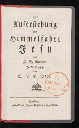 Die Auferstehung und Himmelfahrt Jesu