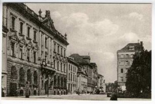 Stettin vor 1945. Nationalversicherung Roßmarkt