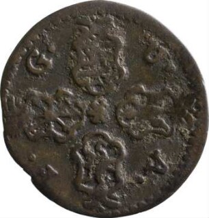 Münze, Pfennig, 1711
