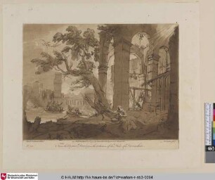 [Landschaft mit der Versuchung des hl. Antonius]
