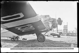 Flughafen Dresden-Heller, Junkers-Verkehrsflugzeug G 31