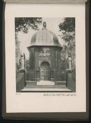 Mausoleum Baron Bleichröder, Berlin-Friedrichsfelde: Ansicht