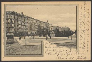 Ansichtskarte Blick in die "Bärwaldstrasse" [1/2]