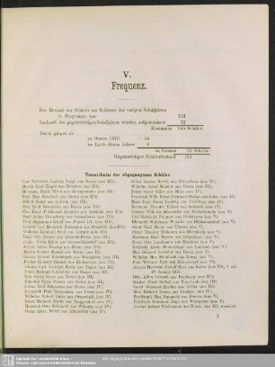 VI. Frequenz