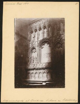 Exkursion Hehl 1898: Liebfrauenkapelle an der Pfarrkirche St. Maria in Frankenberg