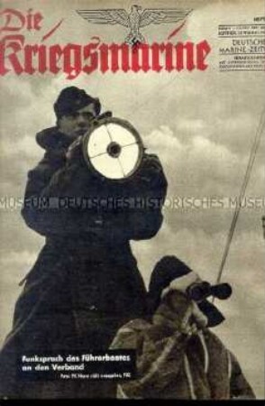 Illustrierte Halbmonatszeitschrift "Die Kriegsmarine" u.a. über die italienische Kriegsflotte