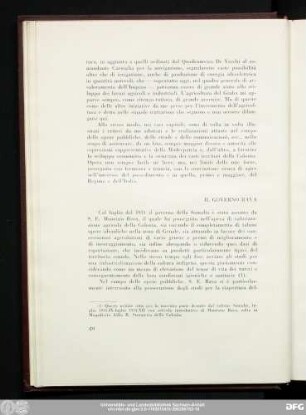 Il Governo Rava