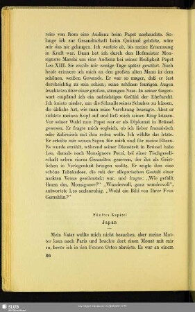 Fünftes Kapitel: Japan