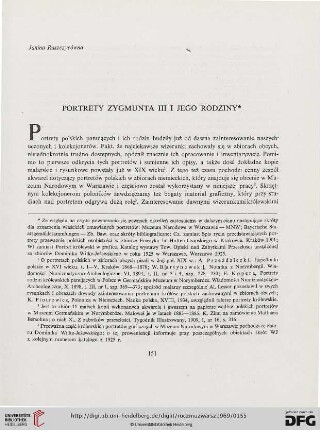 13: Portrety Zygmunta III i jego rodziny