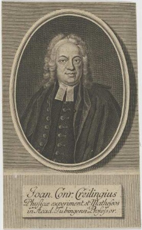 Bildnis des Joan. Conr. Creilingius