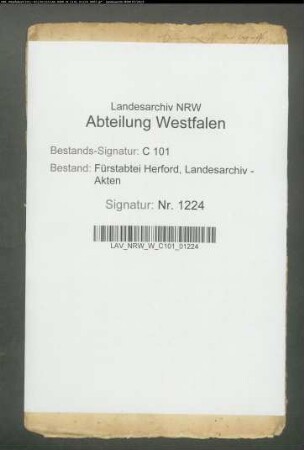 Beratungen über Änderungen in der Wahlkapitulation der Äbtissin (Konzept)