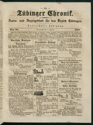 253-272, 1. April (Nr. 64) - 7. April (Nr. 68)