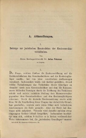 Zeitschrift für deutschen Zivilprozess, 9. 1886
