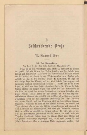 VI. Naturbilder