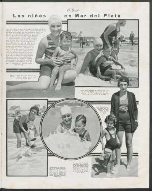 Los niños en Mar del Plata