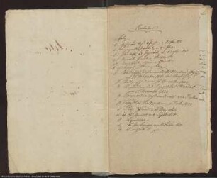 Testamentsakte des Altsitzers Johann Heinrich Curths aus Unseburg