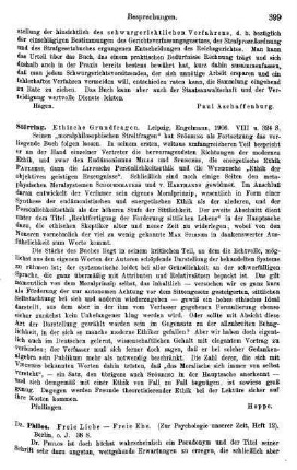 399, Störring, Ethische Grundfragen, 1906