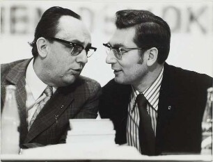 Werner Lamberz und Gerhard Henninger