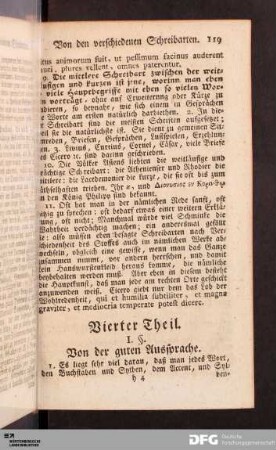 Vierter Theil.