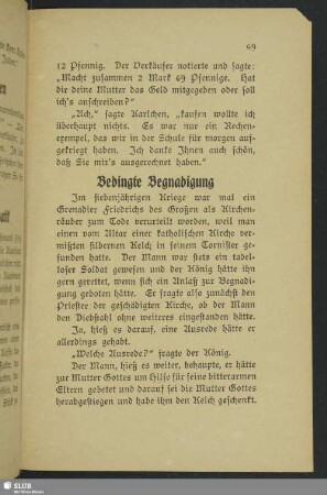 Bedingte Begnadigung