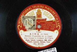 Aida : (Sextuor: O guerriers sur ce rivage) / (G. Verdi)