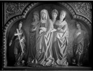 Heiligkreuztal Kloster Heiligkreuztal Klosterkirche Nebenaltar Marienklage (Mitte 15. Jahrhundert)